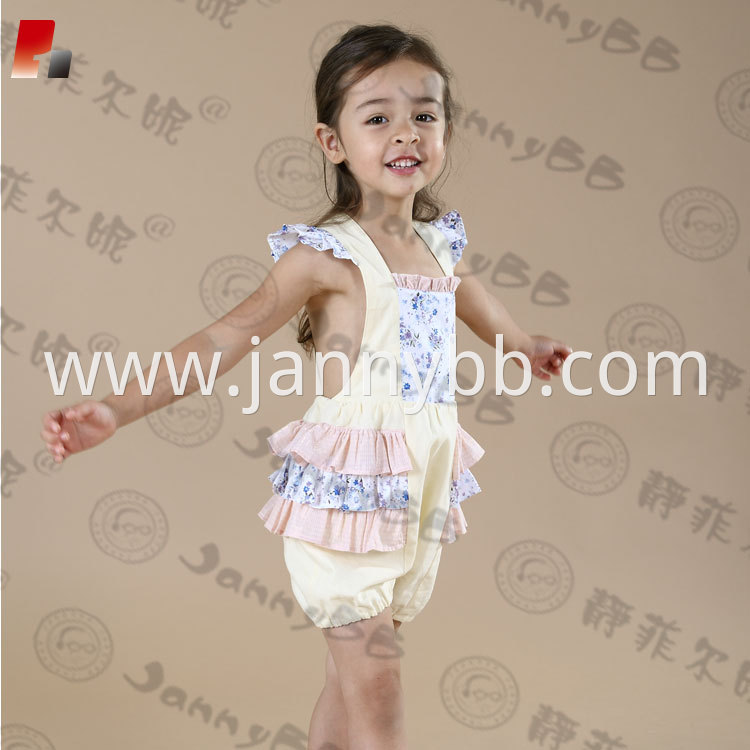 girls bubble romper